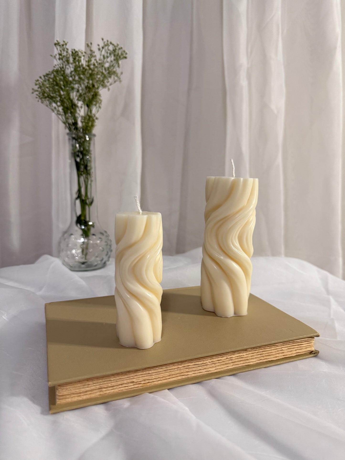 WAVE SPIRAL candle